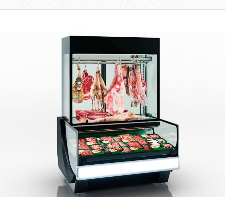 Missouri Fresh Meat Display Hanging Cooler - HL - Plug-in