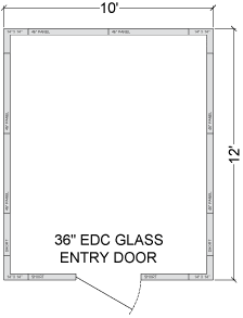 Glass Door Storage Cooler/Beer Cave - Fully Customizable